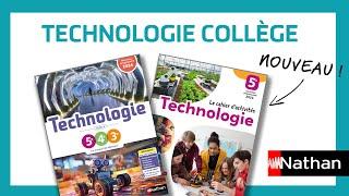 Technologie Collège | Les nouveautés 2024 Nathan