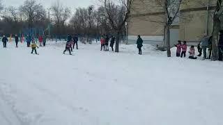 Городская спартакиада по лыжным гонкам.