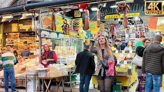 Walk in The Most Busiest Bazaar in Istanbul Turkey | Eminonu Sirkeci