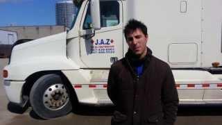 Air Brake at Jaz truck driving school