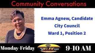 Community Conversations with Emma Agnew