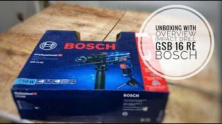 Unboxing with Overview and Review - Bosch Impact Drill GSB 16 RE