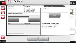 how to test bluetooth connection on delphi ds150e
