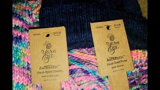 Reviewing Yarn Bee Authentique Hand Dyed Yarn