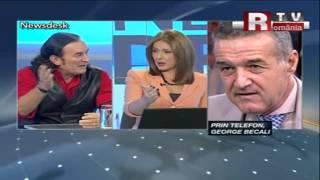 Miron Cozma, scandal în direct cu Gigi Becali