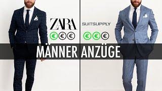 Welcher Männer Anzug ist besser? Zara oder Suitsupply?