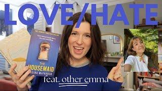 love/hate challenge feat. @emmatobias6813   | drinking by my shelf