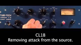 TUBE-TECH CL1B Demo: Sound and Controls. Simple Voice demo