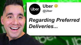 BREAKING: Uber Eats CHANGES New Preferred Delivery Program