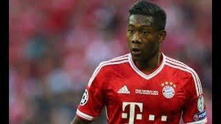 David Alaba Miss Penalty - Arsenal vs Bayern Munich (19.02.14)