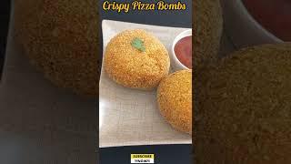 Crispy Pizza Bombs Recipe | Iftar Special Recipe | Mske and Freeze | Saba Food Corner #shorts