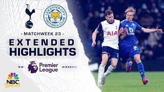 Tottenham Hotspur v. Leicester City | PREMIER LEAGUE HIGHLIGHTS | 1/26/2025 | NBC Sports