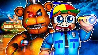 Playing FIVE NIGHTS At FREDDY's in ROBLOX!