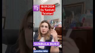 Sunbula Burji 18.09.2024 #shorts #shortsvideo #шортс #miladavletova #astrologiya #sunbula #burji #oy