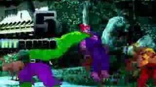 Evil Ken and Hulk vs Orge and Wolverine