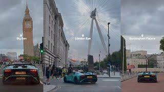 Lamborghini Aventador SV Full SCENIC Drive Around London! *Loud Accelerations & Public Reactions!