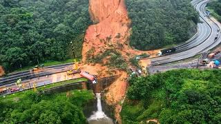 Massive Rockfalls Caught on Camera