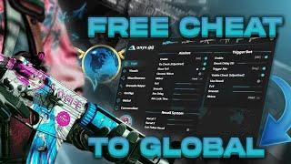 USING A FREE CHEAT TO REACH GLOBAL! BEST FREE CS2 HACK 2024! (UNDETECTED)