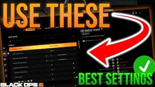 The ONLY Settings you need on BLACK OPS 6 (BEST SETTINGS)