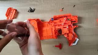 How to install WORKER Mod Magazine Release Button for Nerf Stryfe