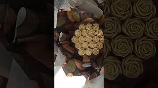 Букет 19 роз из бельгийского шоколада премиум класса Callebaut #@buket_iz_chocolate #handmade