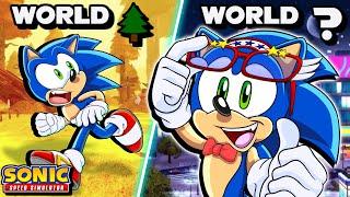 Sonic Unlocks NEW WORLDS in Sonic Speed Simulator! (ROBLOX) 