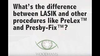 The difference between LASIK and other procedures?