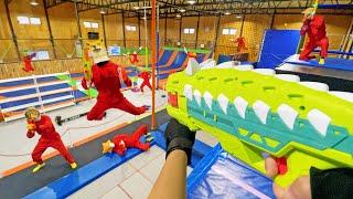 Nerf War | Amusement Park Battle Collection 4 (Nerf First Person Shooter)