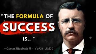 Theodore Roosevelt: 30 Quotes You Must Follow | Motivational Speech