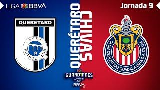 Resumen y Goles | Querétaro vs Chivas | Liga BBVA MX - Guard1anes 2021 - Jornada 9