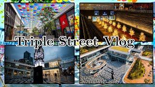 Triple street vlog | triple street incheon walk/vlog | South Korea