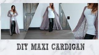 DIY Lace cardigan maxi floor length flared duster easy to sew Abaya Beginners