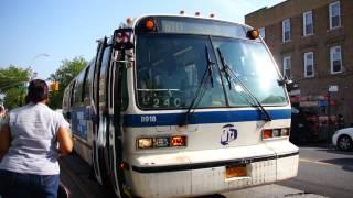 MTA Bus Company 2000 New Flyer D60HF 1015 [ex-5456] & 1996 NovaBus RTS-06 8918 On The Q10