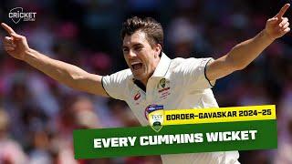 Every wicket: Perfect Pat Cummins leads the way for his country | Australia v India 2024-25