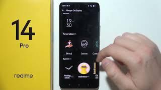 Realme 14 Pro: How to Change Always On Display Theme