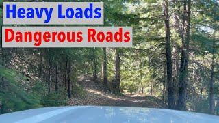 How To Haul Heavy Loads Down Treacherous Roads Without Dying