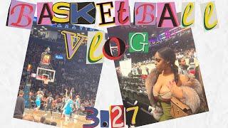 Basketball Game Mini Vlog Hornets @ Nets 