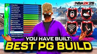 99 3PT + 98 Ball Handle Point Guard Build Gets Every Legend Badge NBA 2K25 - Best Guard Build 2K25