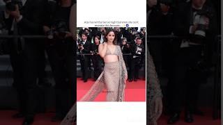 alia bhatt third look of Cannes #viralvideo #bollywood #aliabhatt #cannes