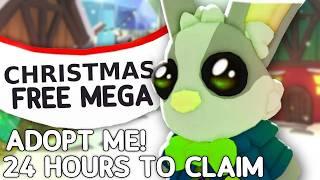 FREE Adopt Me MEGA PET! (BE QUICK) Christmas Adopt Me