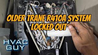 Locked Out Condenser Leads To Problems With The Air Handler! #hvaclife #hvacguy