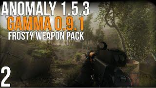  ГАММА С ДОПОЛНЕНИЯМИ! STALKER ANOMALY 1.5.3 СБОРКА GAMMA 0.9.1 + FROSTY WEAPON PACK! #2