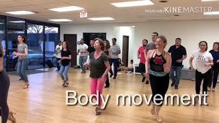 Body movement and styling class at Kumbala Dance Studio by Karla Maldonado. April 2019