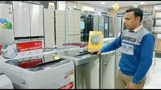 LG 8.0 Kg 5 Star Inv Fully-Automatic Top Loading Washing Machine (T80SJSS1Z, Free Silver, Jet Spray)