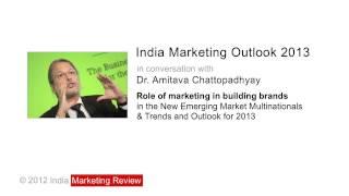 INSEAD Prof. Dr. Amitava Chattopadhyay: role of marketing in the New Emerging Market Multinationals