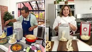 Good Housekeeping Electric Pasta Maker w/ 8 Shaping Discs on QVC