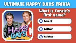 Are You a True 'Happy Days' Fan? Prove It With This Ultimate Trivia Quiz!