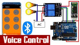 Arduino Bluetooth Relay Control | Bluetooth Relay Switch