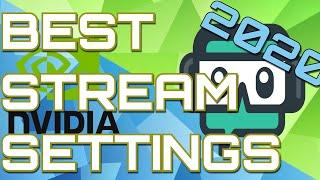 StreamLabs OBS Best Settings for Streaming with NVidia GPU's! (High Quality 1080) - rtx 3080, 3090