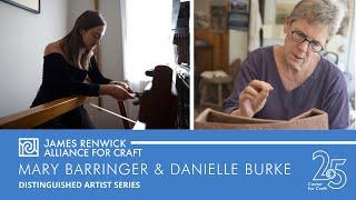 Mary Barringer and Danielle Burke - 2022 JRACraft Distinguished Artist Series